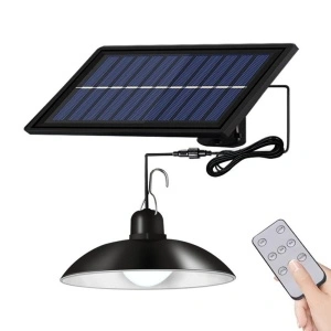 Lampa cu incarcare solara suspendata XF-707 inclus telecomanda