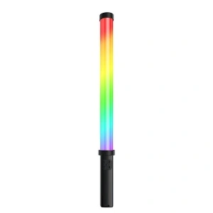 Lampa video tip bagheta cu LED RGB, baterie 2000 mAh si telecomanda