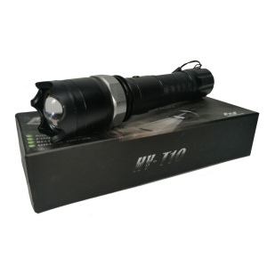 Lanterna autoaparare cu electrosoc si zoom activ
