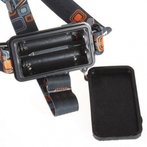 Lanterna frontala cu 3 LED-uri CREE XML-T6 si acumulatori reincarcabili - Img 3