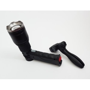 Lanterna LED Pistol XML-T6 30W cu zoom, acumulator si trepied inclus - Img 5