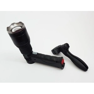 Lanterna LED Pistol XML-T6 30W cu zoom, acumulator si trepied inclus - Img 5