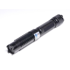 Laser pointer albastru 50000 mW cu acumulatori si 5 capete 3D - Img 4