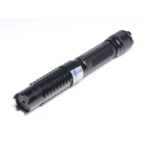 Laser pointer albastru 50000 mW cu acumulatori si 5 capete 3D - Img 4