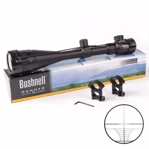 Luneta profesionala cu reticul iluminat pentru vanatoare Bushnell 6-24x50 AOEG - Img 2
