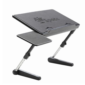 Masa laptop Air Space ajustabila la inaltime cu suport mouse si cooler - Img 2