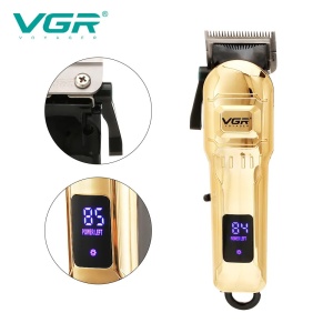 Masina de tuns profesionala VGR V-268 cu afisaj LCD si incarcare prin USB - Img 4