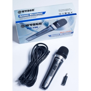 Microfon dinamic profesional cu fir,WG-198 - Img 4