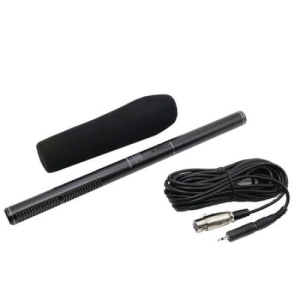Microfon profesional cu fir Uni-Directional pentru camere video SH-320 - Img 3
