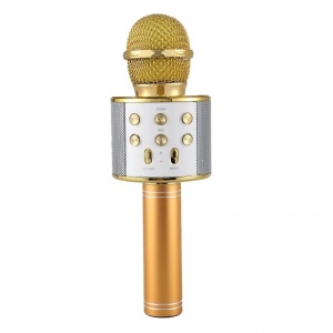 Microfon wireless pentru Karaoke cu Bluetooth si difuzor WS-858 - Img 3