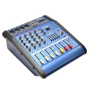 Mixer audio cu amplificare WG-4DUSB-BT, cu Bluetooth, 200 Watt x 2 si 4 canale - Img 3
