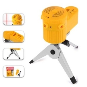 Nivela laser multifunctionala cu trepied LV-06, 50 m, LED - Img 2