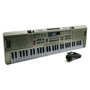 Orga electronica 61 clape MQ-816USB cu microfon si citire USB Mp3 Player - Img 2
