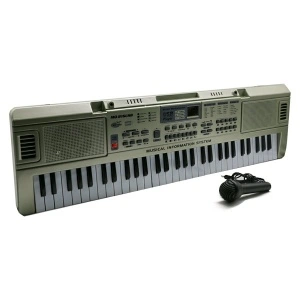 Orga electronica 61 clape MQ-816USB cu microfon si citire USB Mp3 Player - Img 2