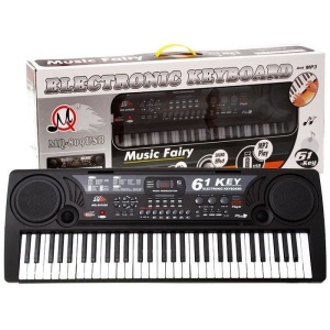 Orga electronica 61 de clape MQ-809 cu microfon si citire USB / MP3 - Img 3