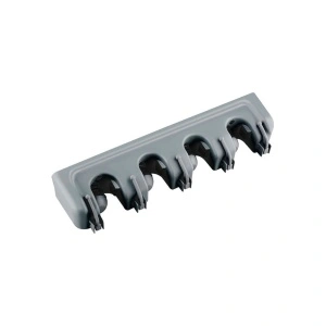 Organizator multifunctional de perete matura si mop, cu 5 carlige si 4 locasuri - Img 2