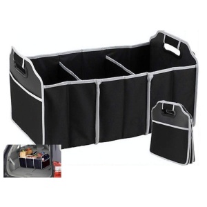 Organizator pentru portbagaj auto pliabil 2 in 1 - Img 3