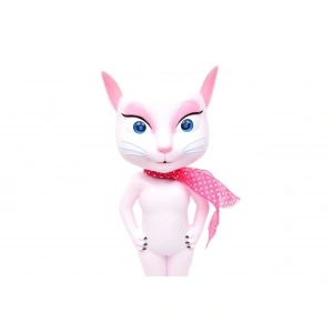 Pisicuta vorbitoare Talking Angela cu sunete si lumini