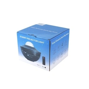 Proiector cu player muzical Bluetooth, cer instelat si lumina rotativa tip val de apa - Img 7