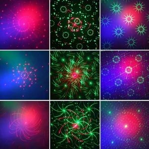 Proiector de lumini disco petrecere Laser RG cu lumina LED RGB - Img 6