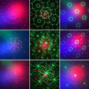 Proiector de lumini disco petrecere Laser RG cu lumina LED RGB - Img 6