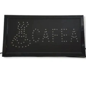 Reclama text Cafea,pentru interior cu animatie luminoasa si dinamica - Img 2