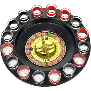 Set Ruleta Drinking Game 16 pahare,joc pentru petreceri - Img 1