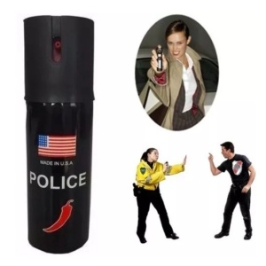 Spray paralizant Police cu ardei iute pentru autoaparare 60 ML - Img 2