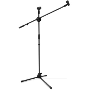 Stativ microfon tip girafa pentru doua microfoane - Img 1
