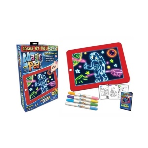 Tableta de desen interactiva cu 8 efecte luminoase, Magic Pad - Img 3