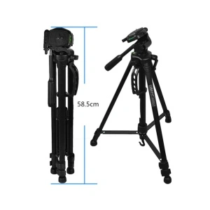 Trepied foto telescopic Weifeng WT-3560 universal 64-167 cm - Img 4