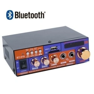 Amplificator audio cu Bluetooth pentru Karaoke BT-618 citire USB si MicroSD - Img 2