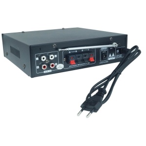 Amplificator audio receiver cu Bluetooth BT-158,telecomanda inclusa - Img 4