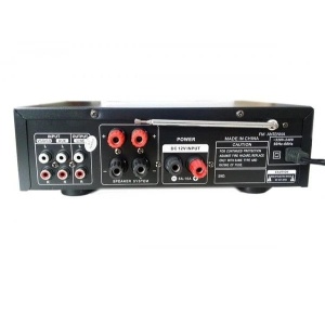 Amplificator audio tip statie BT-7388 cu Bluetooth, suport Card SD si port USB - Img 6