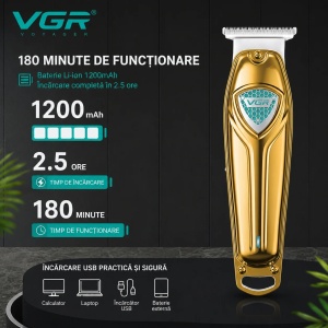 Aparat de tuns profesional VGR V-911 fara fir - Img 3