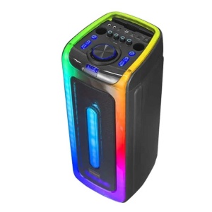 Boxa portabila prin Bluetooth D-2806 cu joc de lumini RGB,putere 40W - Img 1