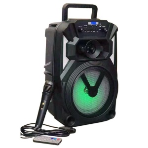 Boxa portabila ZQS8127 cu Bluetooth 20 W si microfon pe fir - Img 3