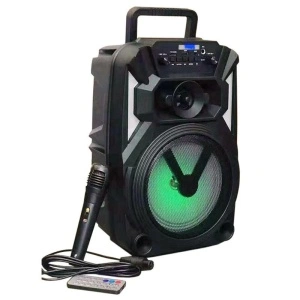 Boxa portabila ZQS8127 cu Bluetooth 20 W si microfon pe fir - Img 3