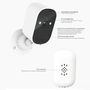 Camera de supraveghere Wireless IP Wi-Fi Jortan JT-8185XM cu aplicatie ICSEE - Img 2