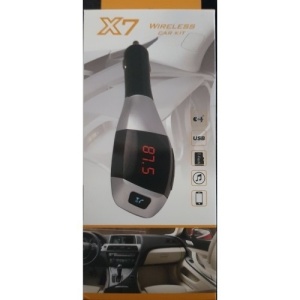 Car Kit Auto Bluetooth X7 cu functie de modulator FM - Img 5