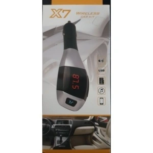 Car Kit Auto Bluetooth X7 cu functie de modulator FM - Img 5