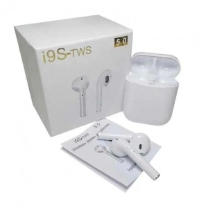 Casti Bluetooth cu acumulator i9S TWS, handsfree si stand de incarcare - Img 2