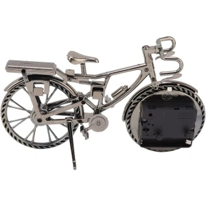 Ceas desteptator de masa Vintage Bike cu forma de bicicleta - Img 2