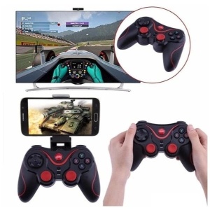 Controller Joystick V8 cu Bluetooth pentru telefoane iOS, Android, PC, PS3 si TV - Img 4