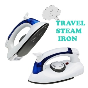 Fier de calcat portabil cu aburi pentru voiaj HT-258B, talpa non-stick, 700 W - Img 2