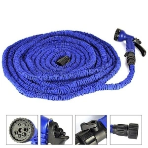 Furtun extensibil de gradina 37.5 metri cu pistol de stropit Magic Hose 37.5m/125ft - Img 3