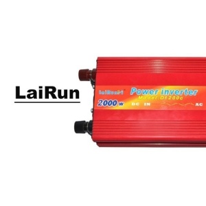 Invertor tensiune 12V-220V Lairun, 2000 Watt si putere continua 1200W - Img 3