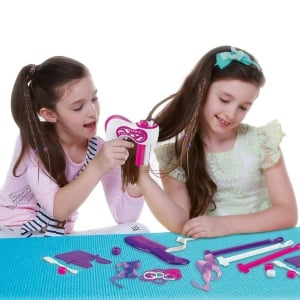 Joc interactiv fetite cu set de impletit parul codite si accesorii - Img 4