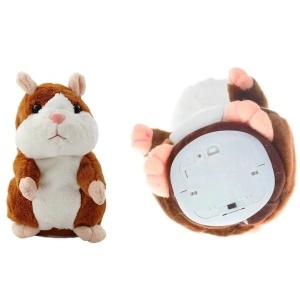 Jucarie interactiva vorbitoare din plus, Hamster - Img 6