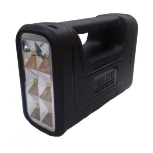 Kit sistem solar de iluminat portabil GDLITE GD-8017A cu 3 becuri, lanterna LED si USB - Img 2